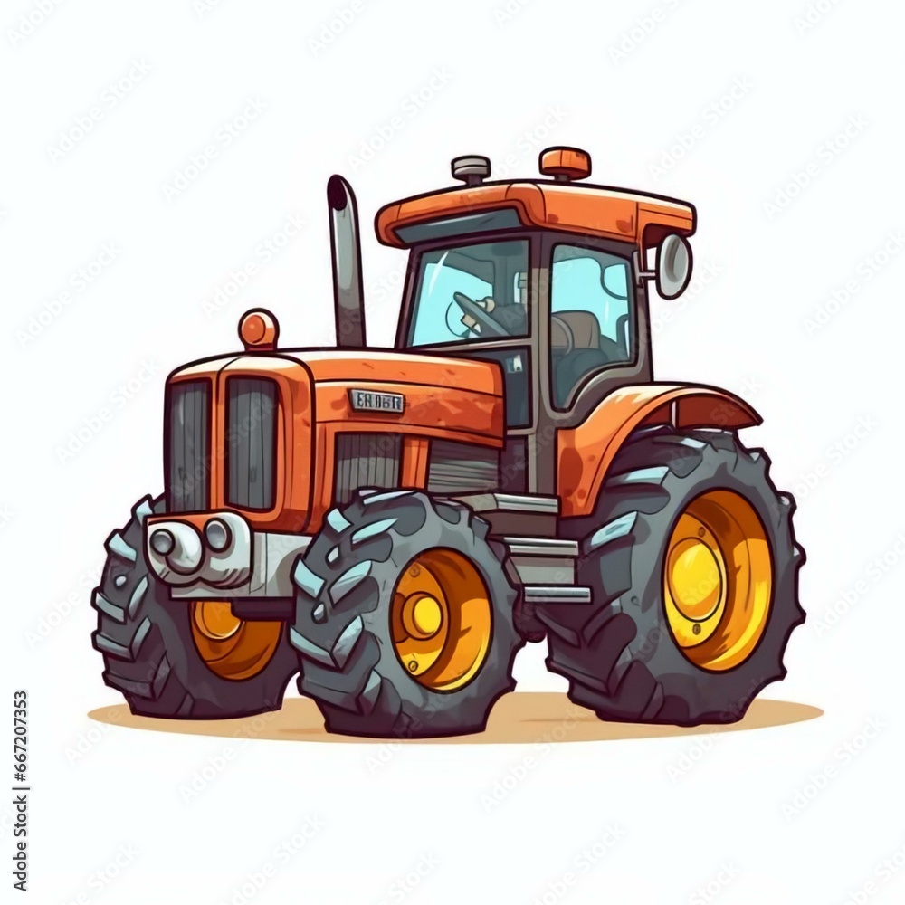 Obraz premium Cartoon Art Graphic print