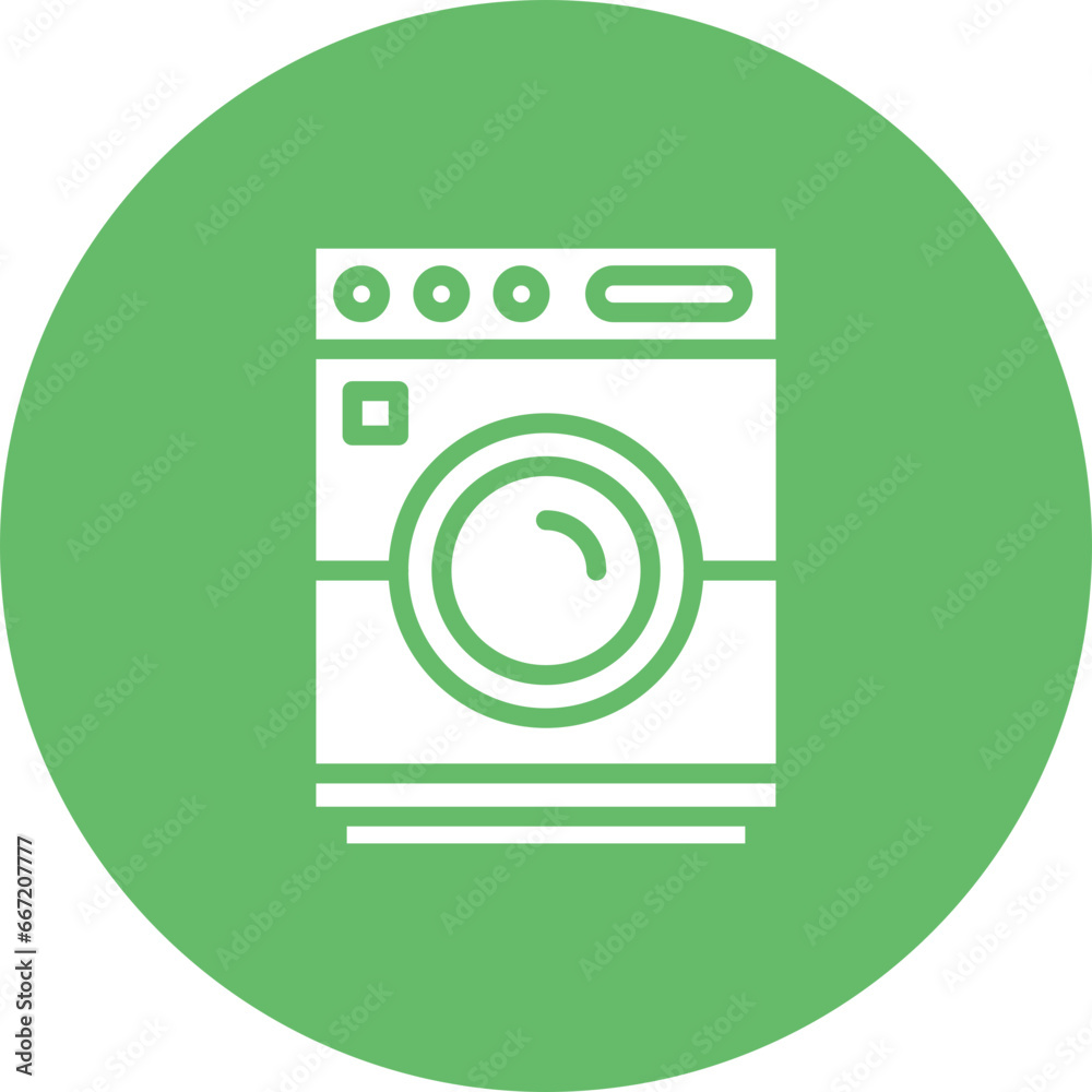 Washing Machine Icon Washing Machine Icon