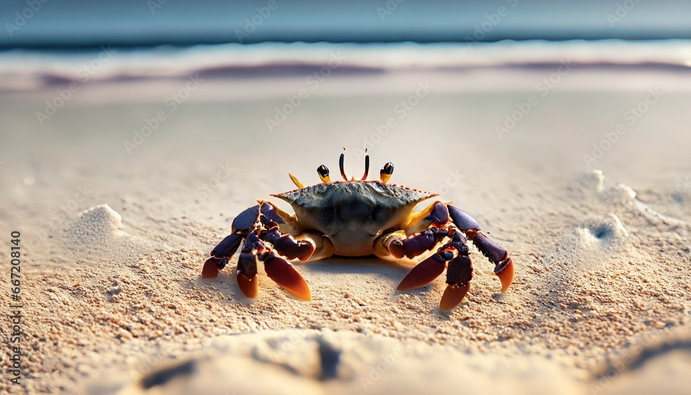 crab on the sand crab on the sand