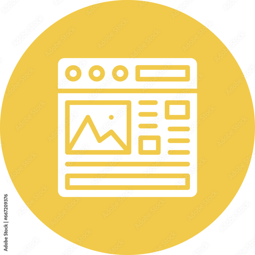 Landing Page Icon Landing Page Icon