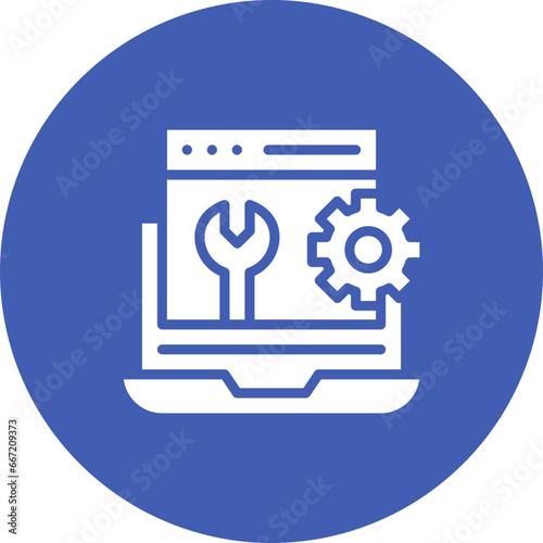 Web Maintenance Icon