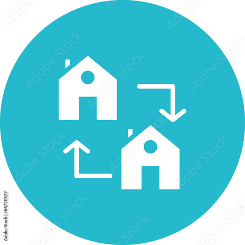 House Exchange Icon