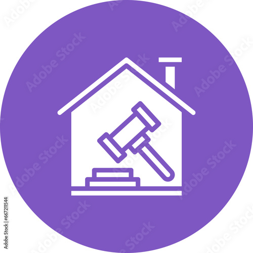 House Auction Icon