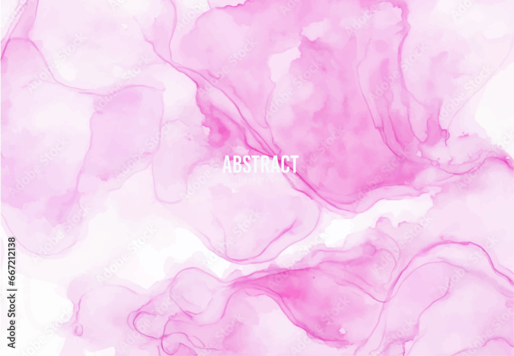 Abstract background with smoke, Abstract watercolor background with watercolor splashes, Pink watercolor, pink rose background, pink watercolor texture