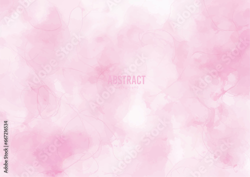 Pink watercolor background  abstract watercolor background with watercolor splashes