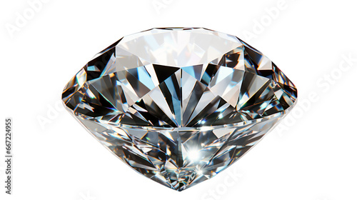 Diamond bright crystal isolated 