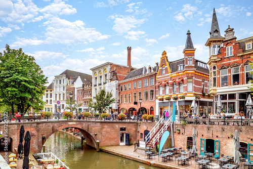 Jans Jansbrug, Altstadt, Utrecht, Niederlande  photo