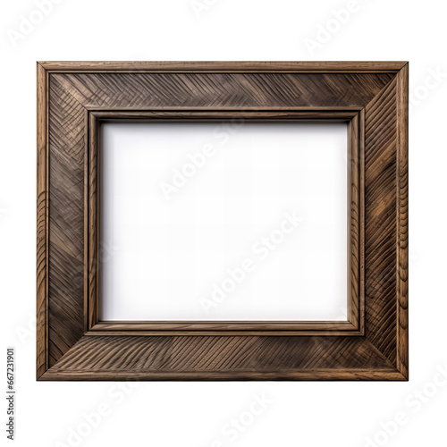 Wooden picture frame clip art