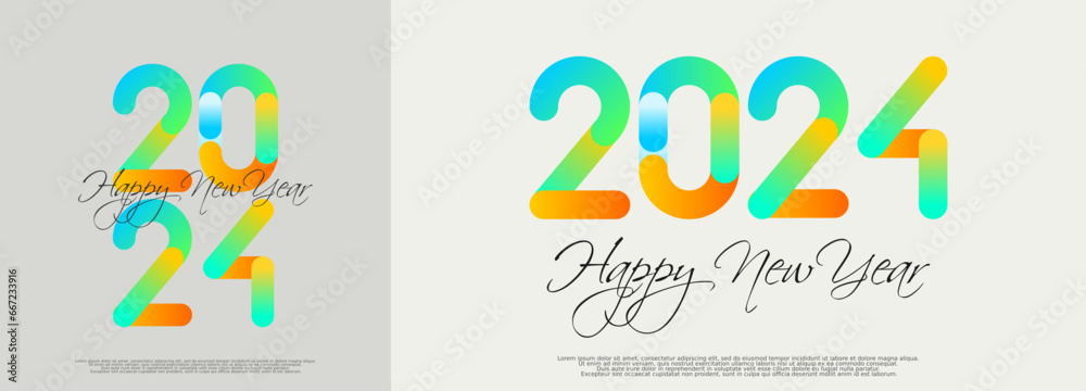 2024 - happy new year 2024 - best wishes 2024