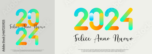 felice anno nuovo - buon anno 2024	