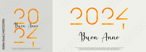 felice anno nuovo - buon anno 2024	