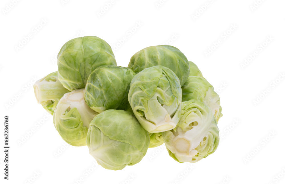 Fototapeta premium Brussels sprouts isolated
