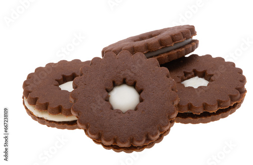 double cookies isolated
