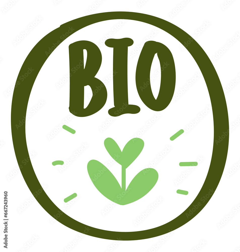 Bio product label. Eco green brand logo Bio product label. Eco green brand logo