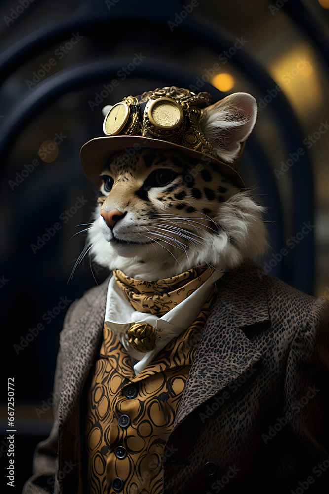 Obraz premium Elegant Cheetah