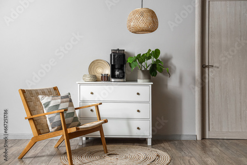 Interior of living room wit...