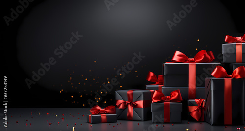Gifts banner. Special to decorate your designs. © MDQDigital