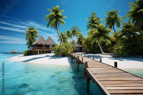 Maldives Tropical Island © Super2