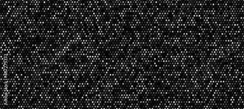 Abstract hexagonal geometri...