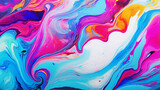 abstract background with colorful paint texture