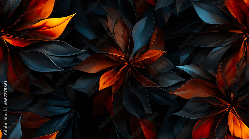 Texture pattern in style of colorful kaleidoscope flowers in symmetrical visual effects. Colorful abstract background in colorful flowers style.