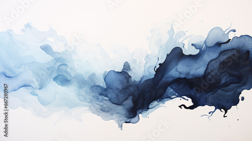 abstract blue background splash