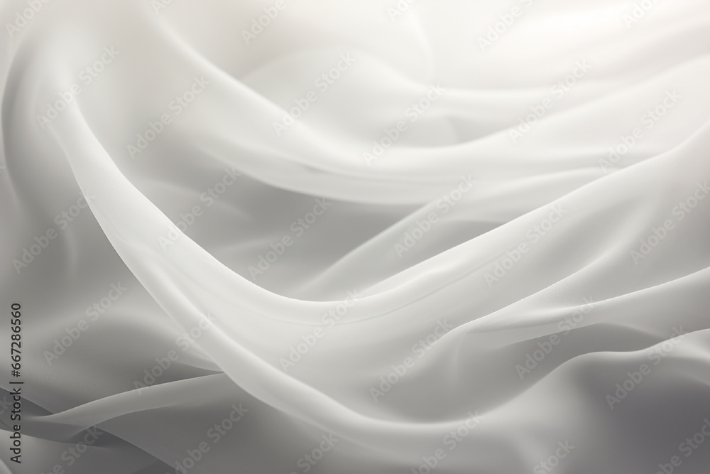 Obraz premium White silk fabric background
