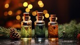 Christmas Aromatherapy with Fir and Essential Oils - Beautifying and Soothing Holiday Treatments
