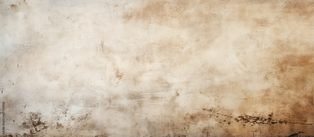 Rough concrete texture with a beautiful patterned beige background