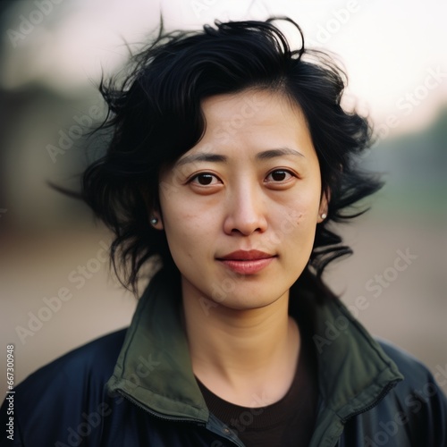 photo of chinese middle aged woman