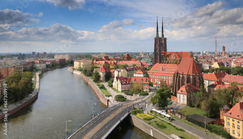wroclaw cityscape