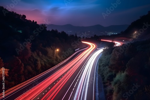 Orange sport car isolated