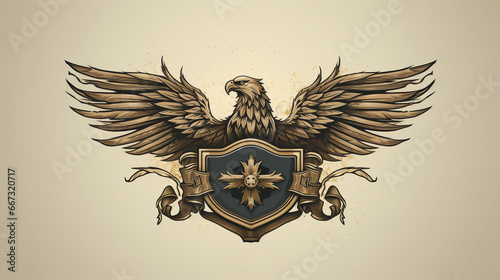 Vintage Eagle Emblem