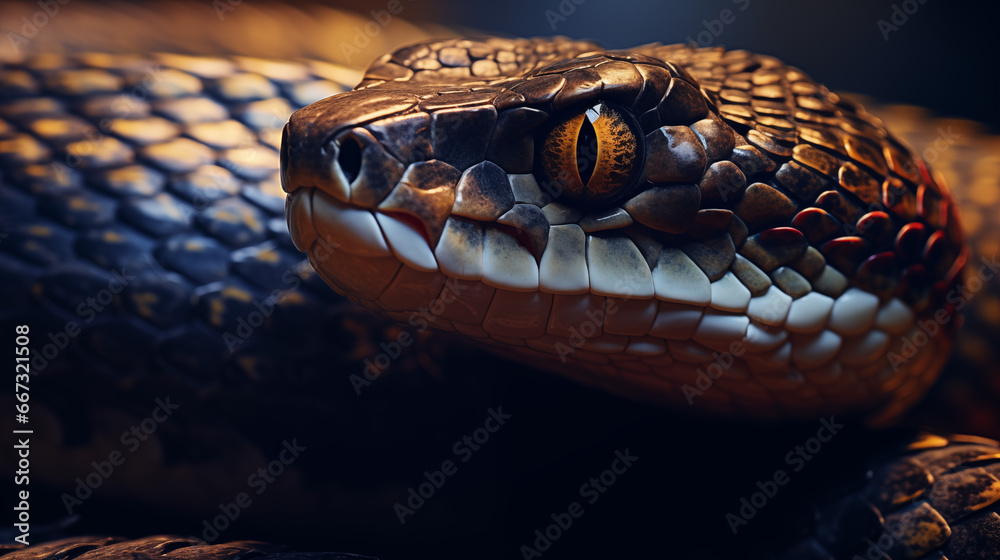 close up of a snake close up of a snake