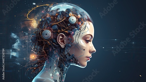 Artificial Intelligence Concept, when machines are programmed to think like humans © Ruth