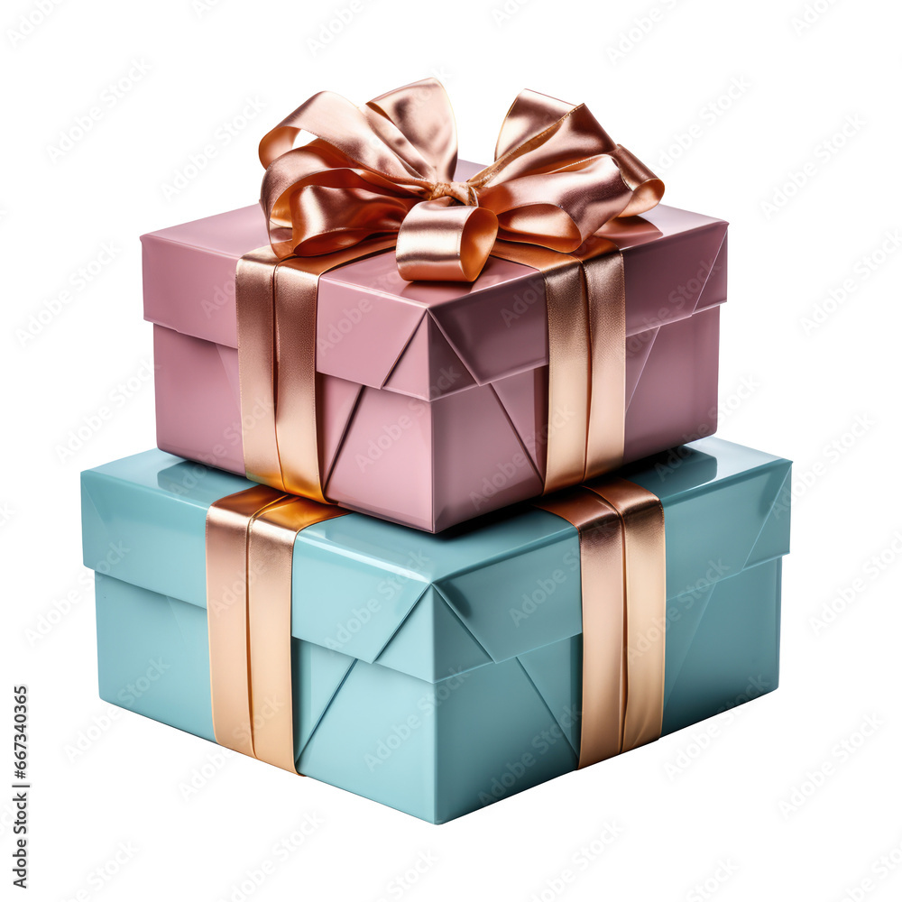 Transparent isolated gift box, a versatile element for your creative design and holiday projects Transparent isolated gift box, a versatile element for your creative design and holiday projects