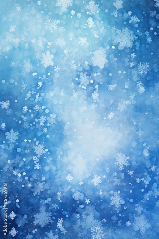 Frosty Winter Design Background