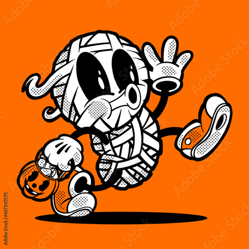 Halloween Mummy Trick or Treat