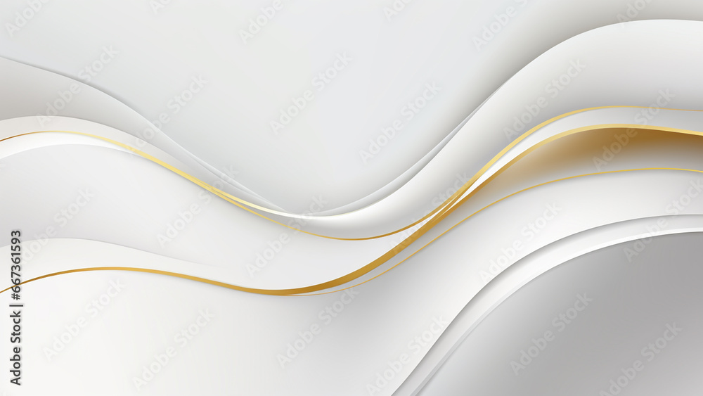 gold wave on white background gold wave on white background