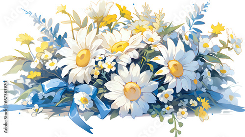 bouquet of camomiles