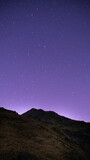 starry night sky Mt Taranaki