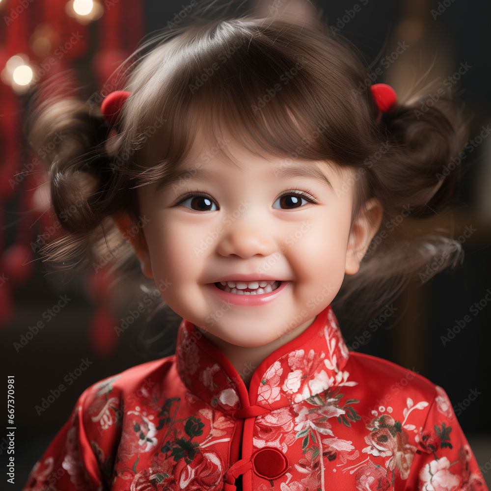 portrait of a little child