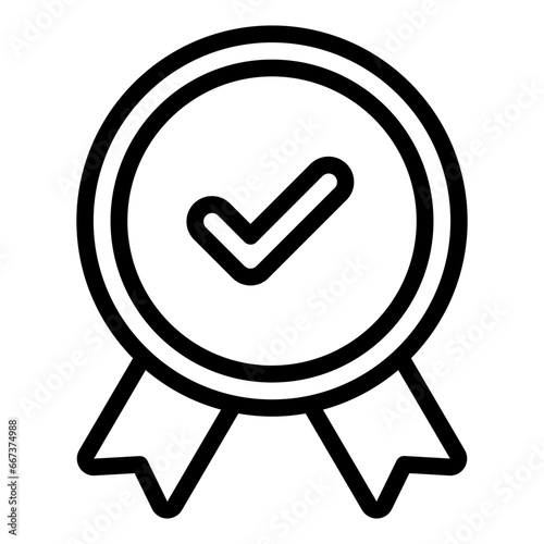 Good black outline icon