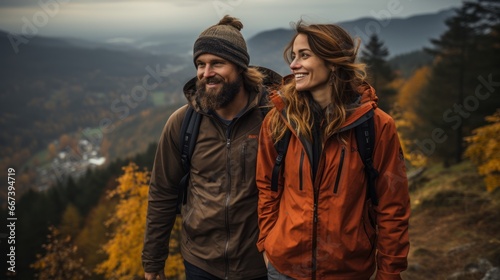 couple in winter