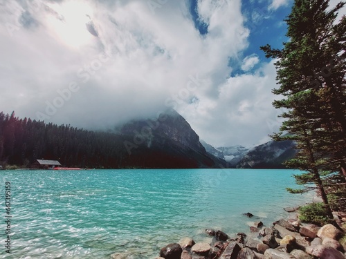 Rocky Mountains, Plain of Six Glaciers, Lake Louise, Lake Moraine