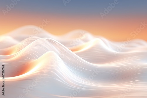 Dynamic Spectrum of Colors Abstract Background, Colorful wave silk moving high speed wave lines and bokeh lights. Data transfer concept Fantastic wallpaper