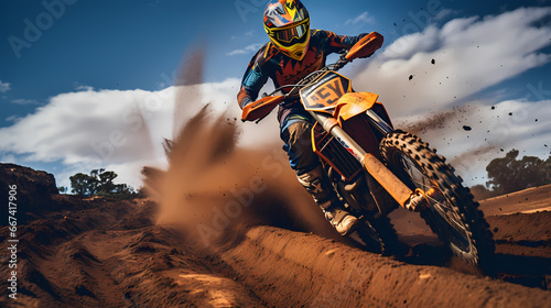 Motocross background wallpaper poster PPT