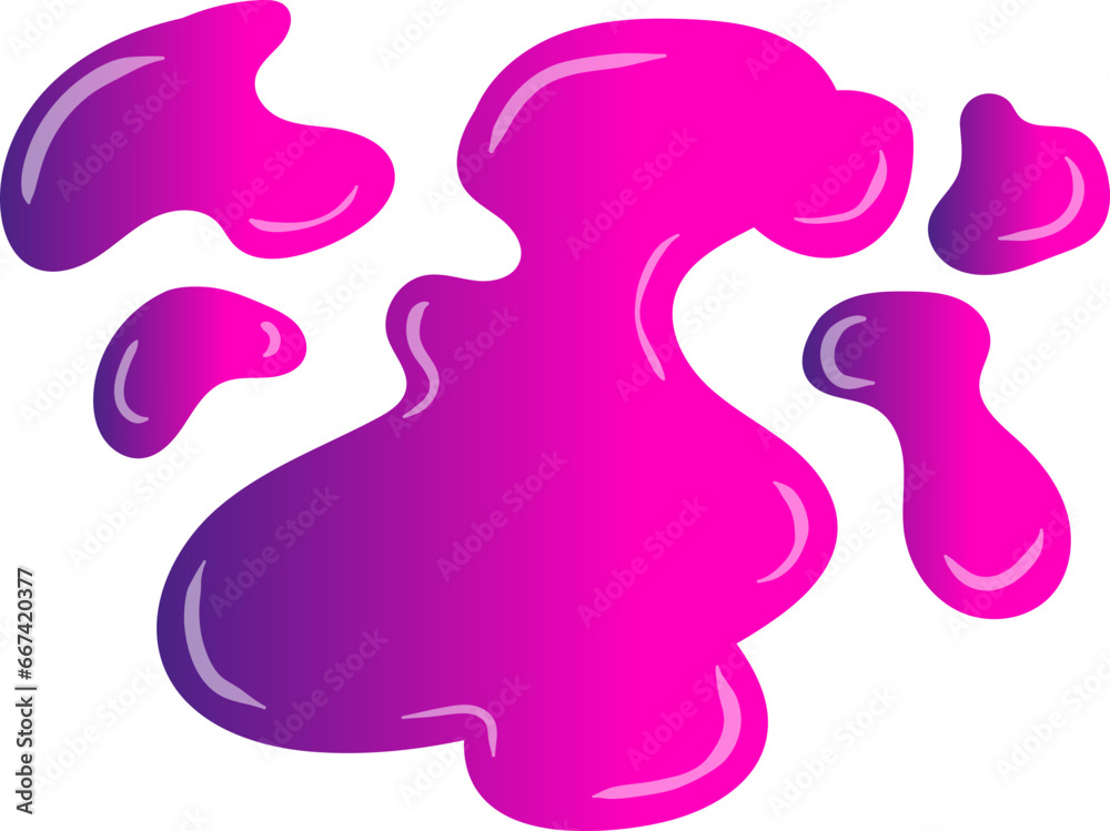 Colorful Gradient Abstract Element Colorful Gradient Abstract Element