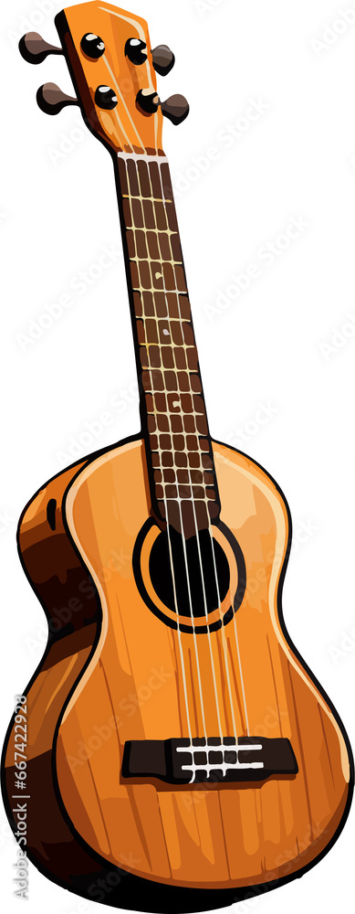 Obraz premium Cute ukulele