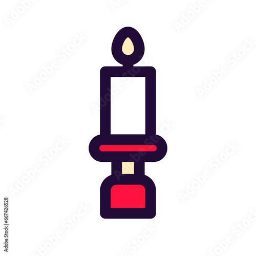 Candle Dinner Icon